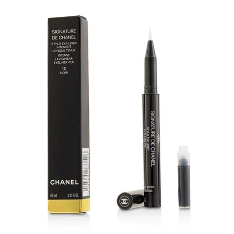 new collection chanel waterproof eyeliner|signature de Chanel eyeliner.